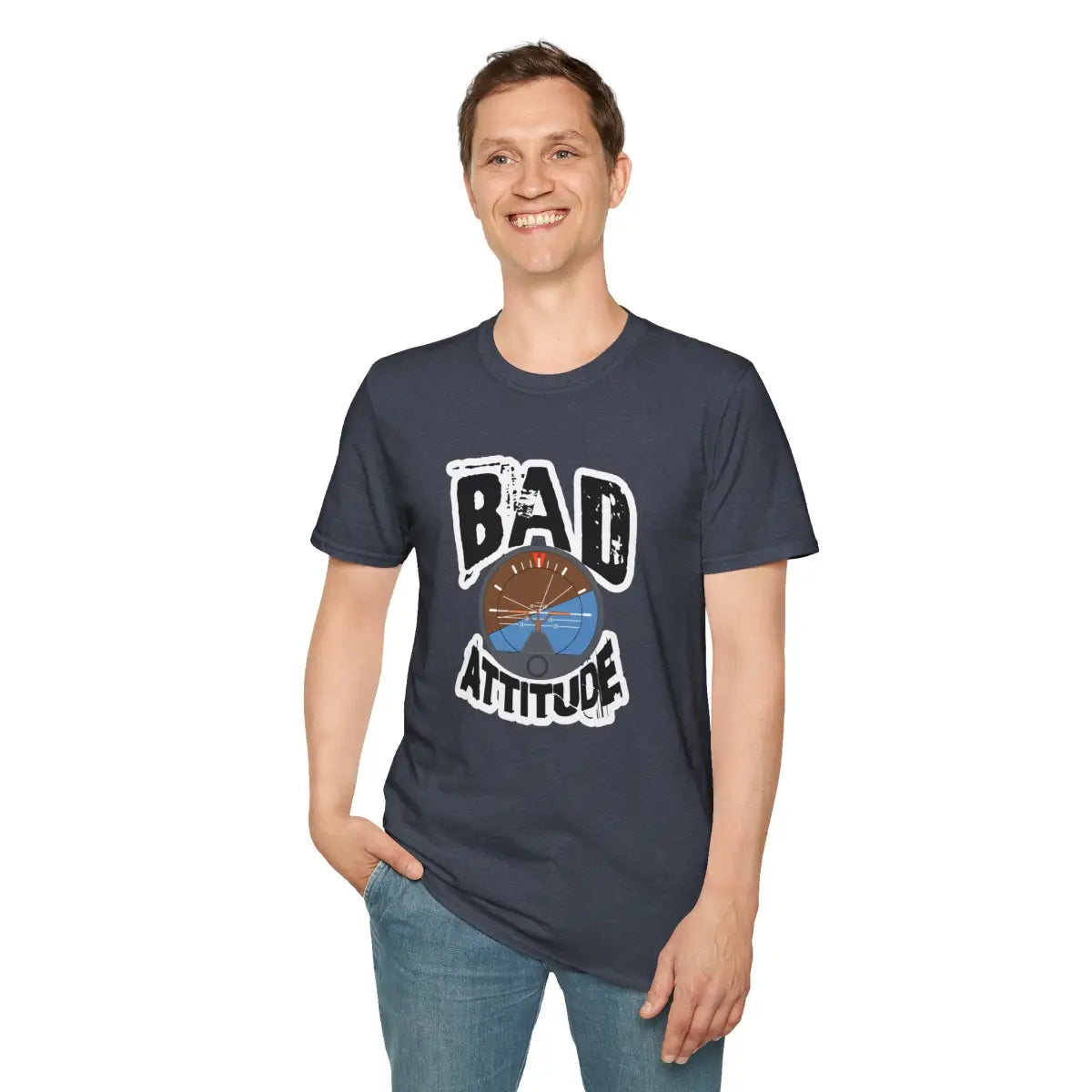Bad Attitude - T-Shirt - Pilot gifts - WWII warbird t-shirt