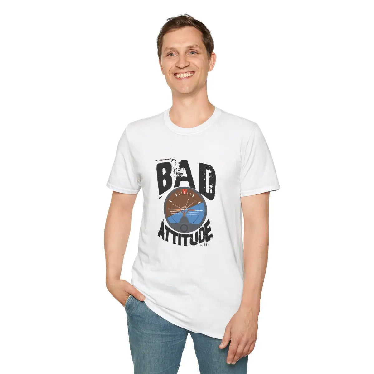 Bad Attitude - T-Shirt - Pilot gifts - WWII warbird t-shirt