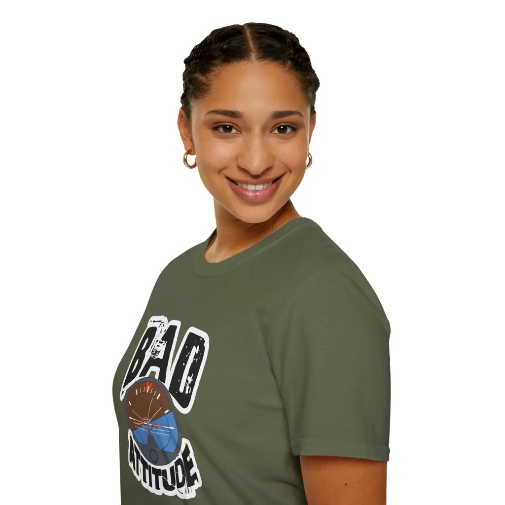 Bad Attitude - T-Shirt - Gifts for pilots - Aviation apparel