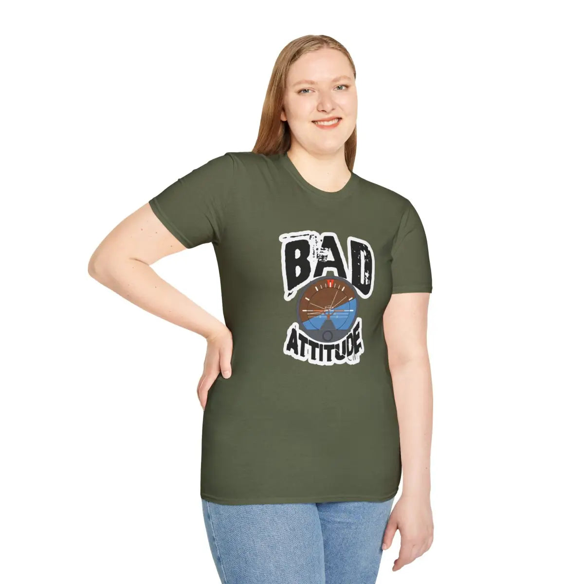 Bad Attitude - T-Shirt - Gifts for pilots - Aviation apparel