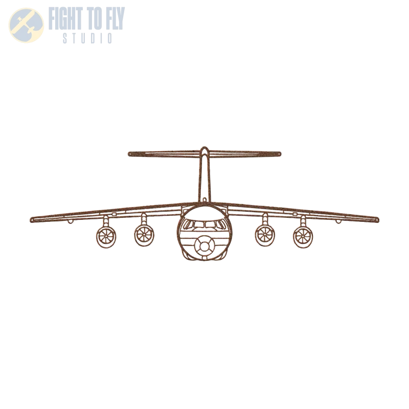 BAe 146 Die Cut Metal Wall Art - Sign - Pilot gifts - WWII warbird t-shirt