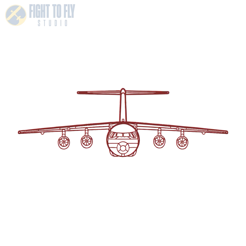 BAe 146 Die Cut Metal Wall Art - Sign - Pilot gifts - WWII warbird t-shirt