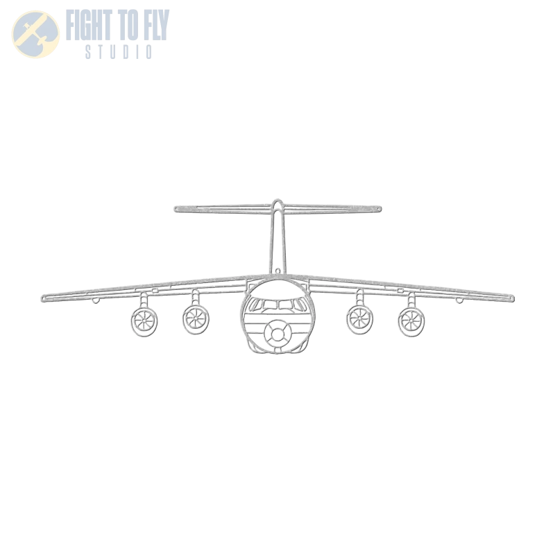 BAe 146 Die Cut Metal Wall Art - Sign - Pilot gifts - WWII warbird t-shirt