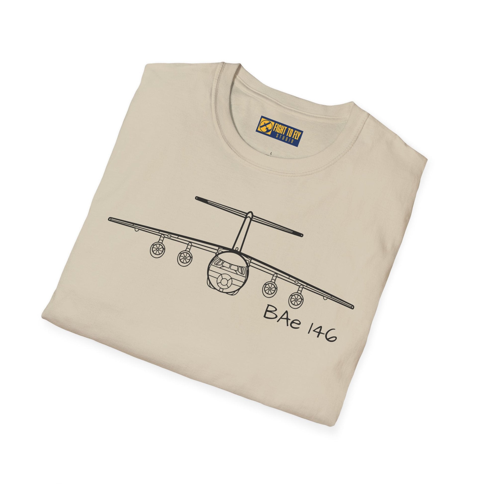 BAe-146 T-Shirt – Regional Jet Airliner Aviation Tee - Gifts for pilots - apparel