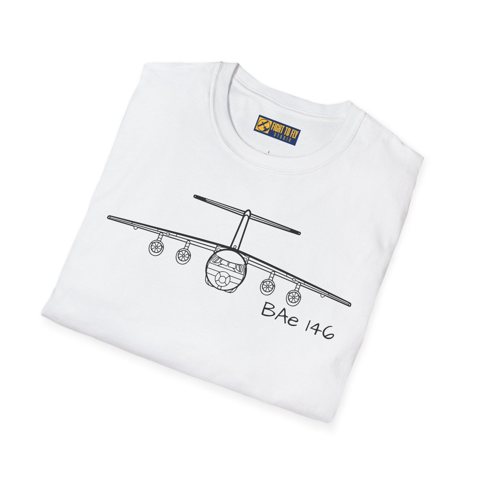 BAe-146 T-Shirt – Regional Jet Airliner Aviation Tee - Gifts for pilots - apparel
