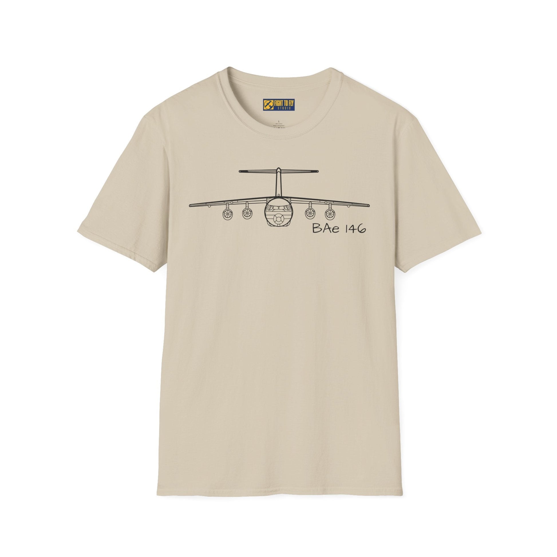 BAe-146 T-Shirt – Regional Jet Airliner Aviation Tee - Gifts for pilots - apparel