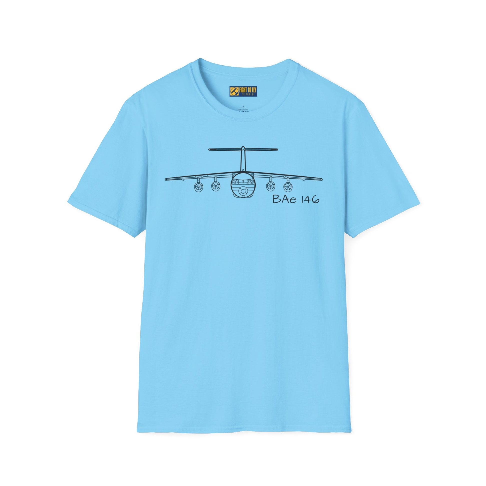 BAe-146 T-Shirt – Regional Jet Airliner Aviation Tee - Gifts for pilots - apparel