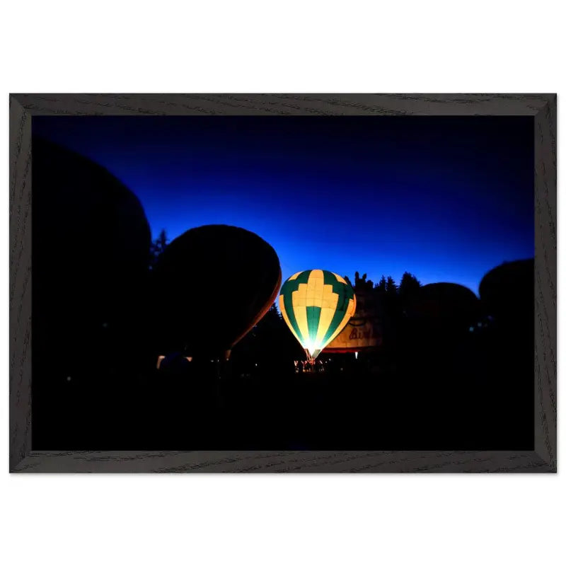 Balloon Glow: Light and Shadow in the Sky - Print Material - Gifts for pilots - Aviation apparel