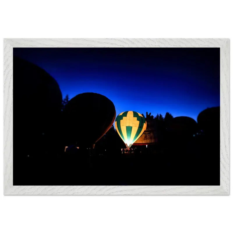 Balloon Glow: Light and Shadow in the Sky - Print Material - Gifts for pilots - Aviation apparel
