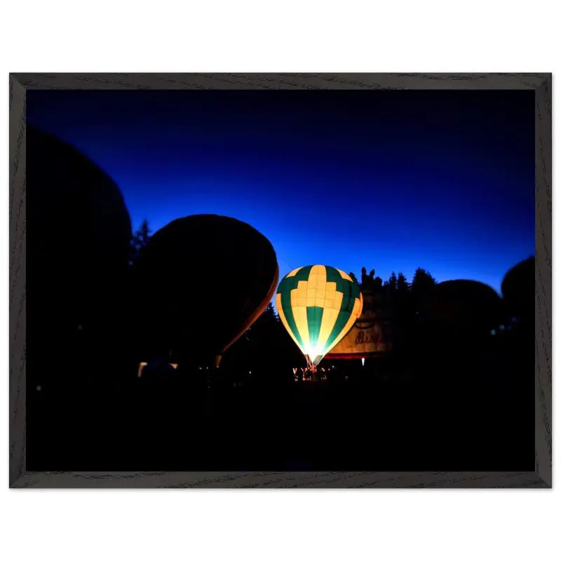 Balloon Glow: Light and Shadow in the Sky - Print Material - Gifts for pilots - Aviation apparel