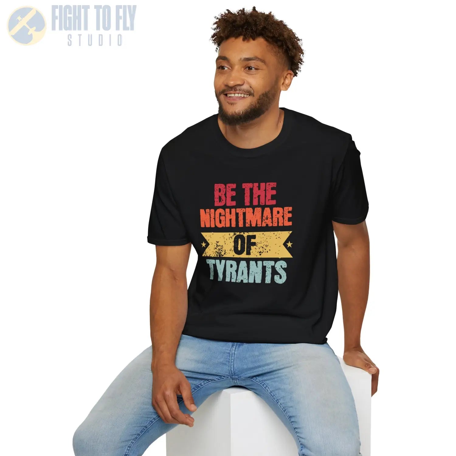 Be the Nightmare of Tyrants - T-Shirt - Pilot gifts - WWII warbird t-shirt