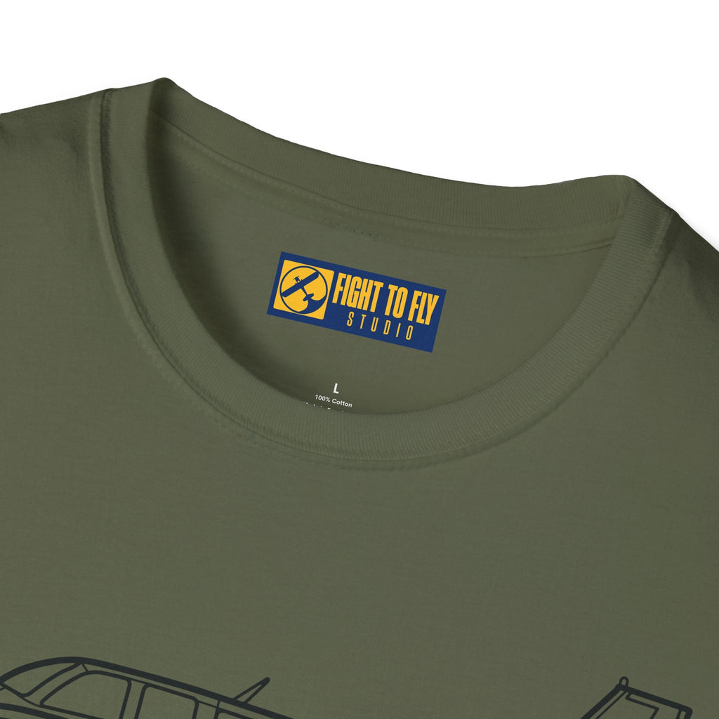 Beechcraft A36TC Bonanza T-Shirt – Turbocharged Pilot Tee - Gifts for pilots - Aviation apparel