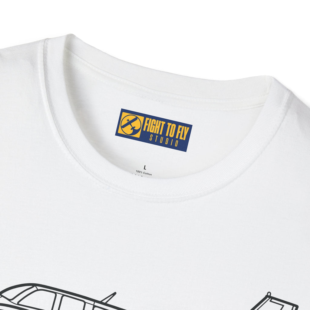 Beechcraft A36TC Bonanza T-Shirt – Turbocharged Pilot Tee - Gifts for pilots - Aviation apparel