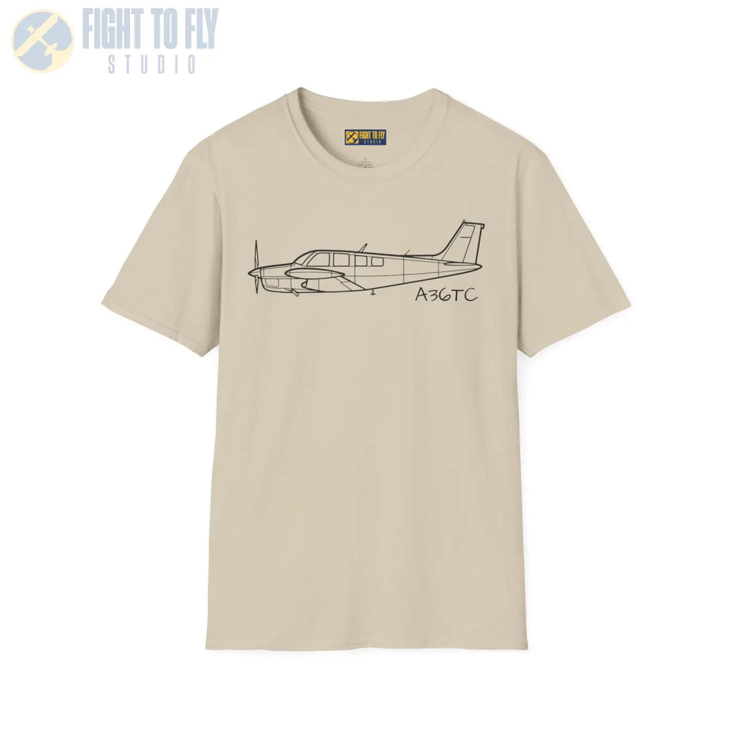 Beechcraft A36TC Bonanza T-Shirt - Pilot gifts - WWII warbird t-shirt