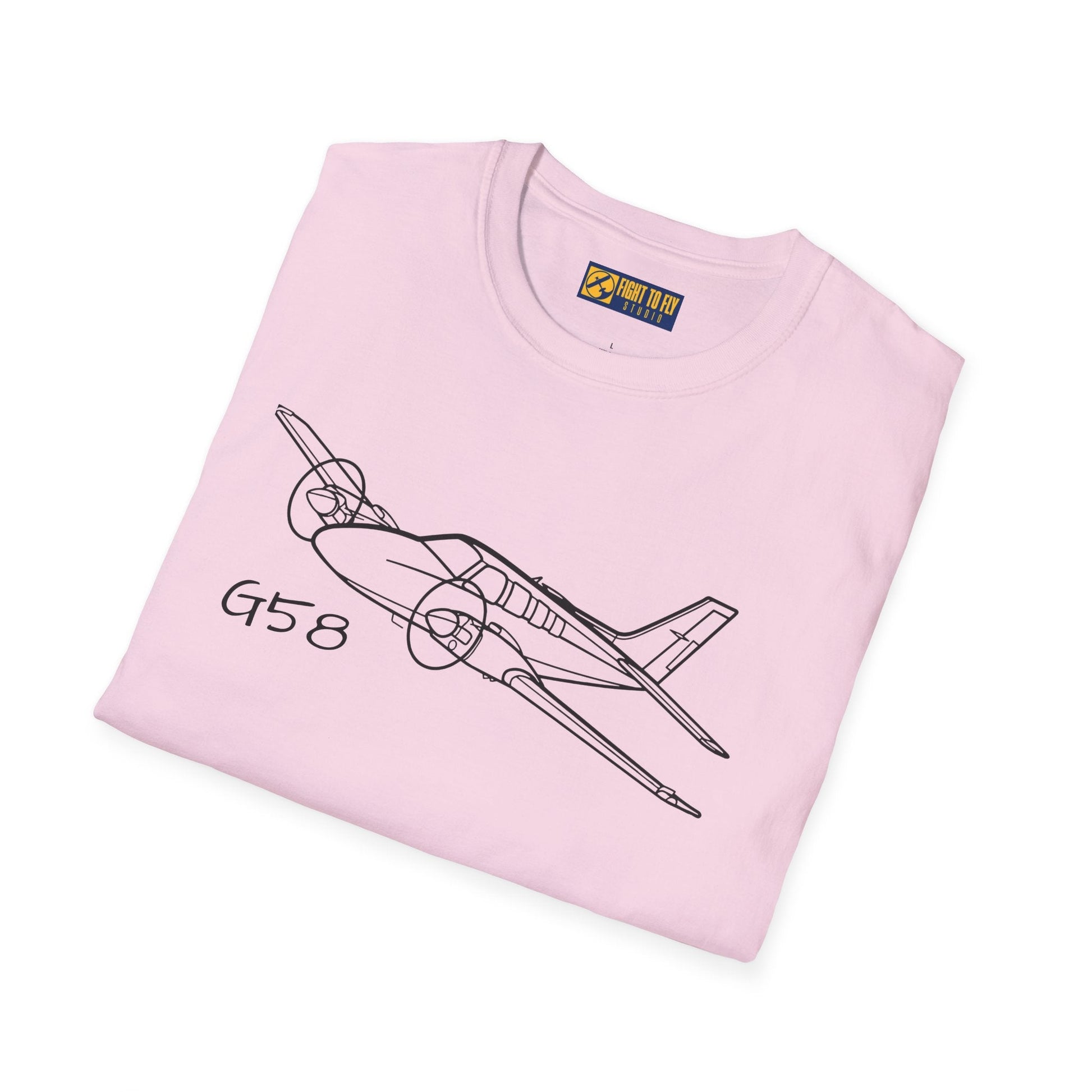 Beechcraft B58 Baron T-Shirt – Beech Twin-Engine Aircraft Tee - Gifts for pilots - Aviation apparel