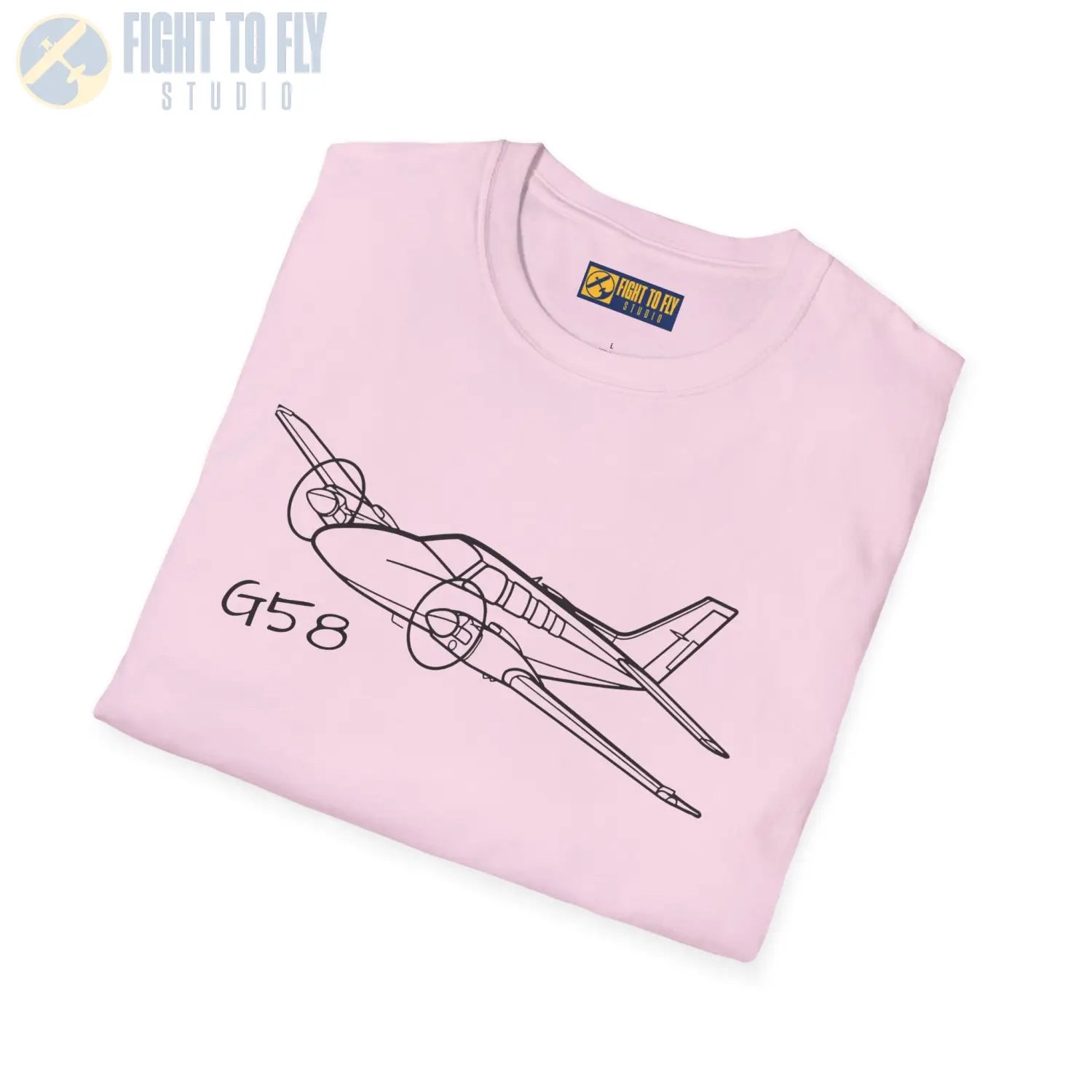 Beechcraft B58 Baron T-Shirt - Pilot gifts - WWII warbird t-shirt
