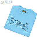 Beechcraft B58 Baron T-Shirt - Pilot gifts - WWII warbird t-shirt