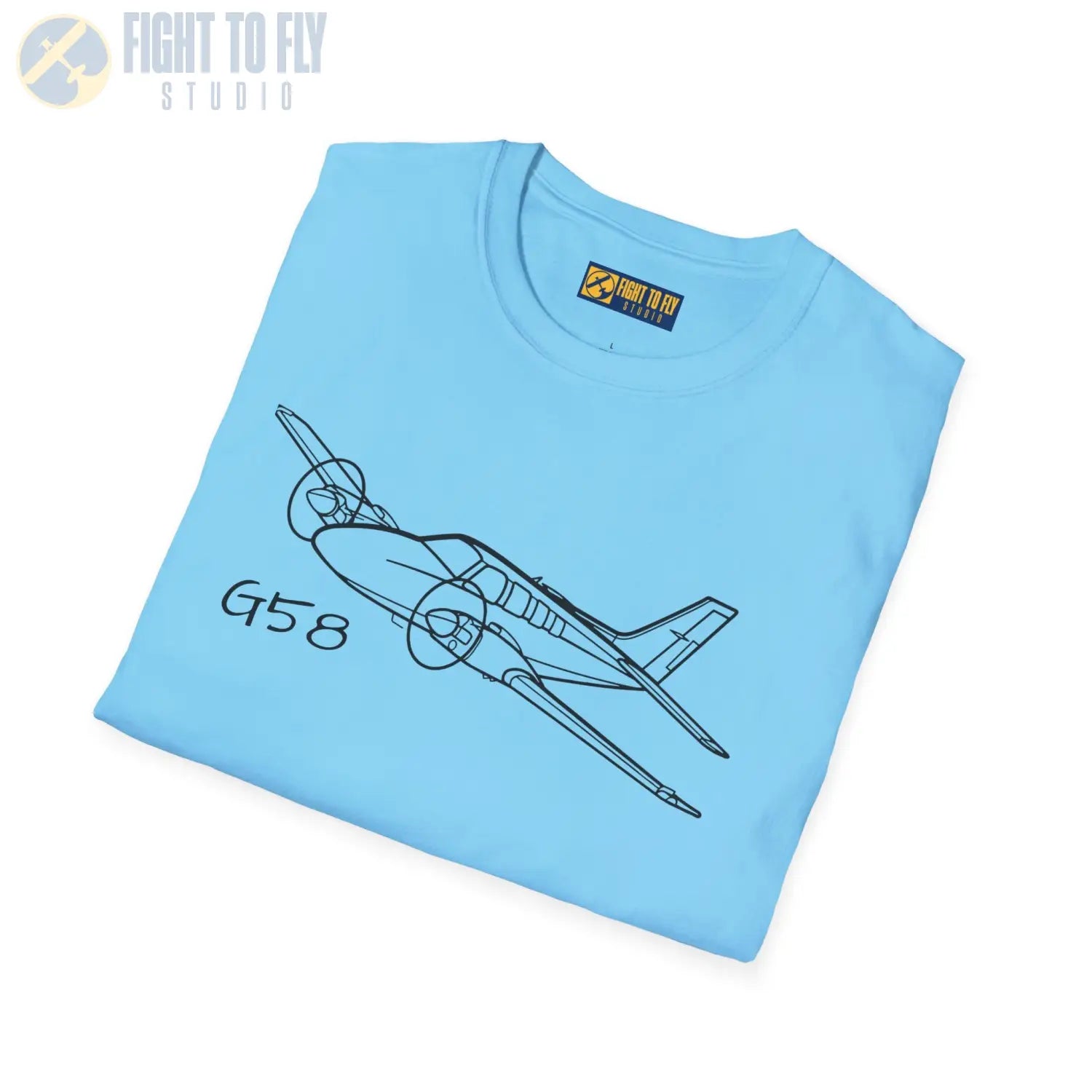 Beechcraft B58 Baron T-Shirt - Pilot gifts - WWII warbird t-shirt