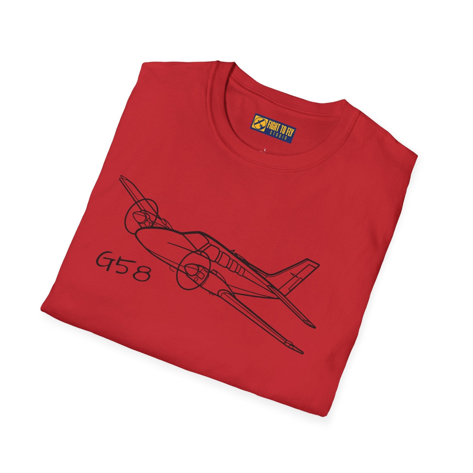 Beechcraft B58 Baron T-Shirt – Beech Twin-Engine Aircraft Tee - Gifts for pilots - Aviation apparel