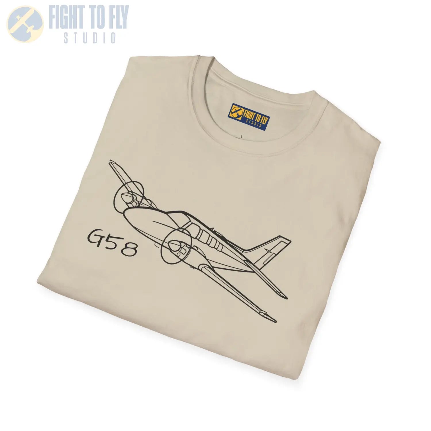 Beechcraft B58 Baron T-Shirt - Pilot gifts - WWII warbird t-shirt