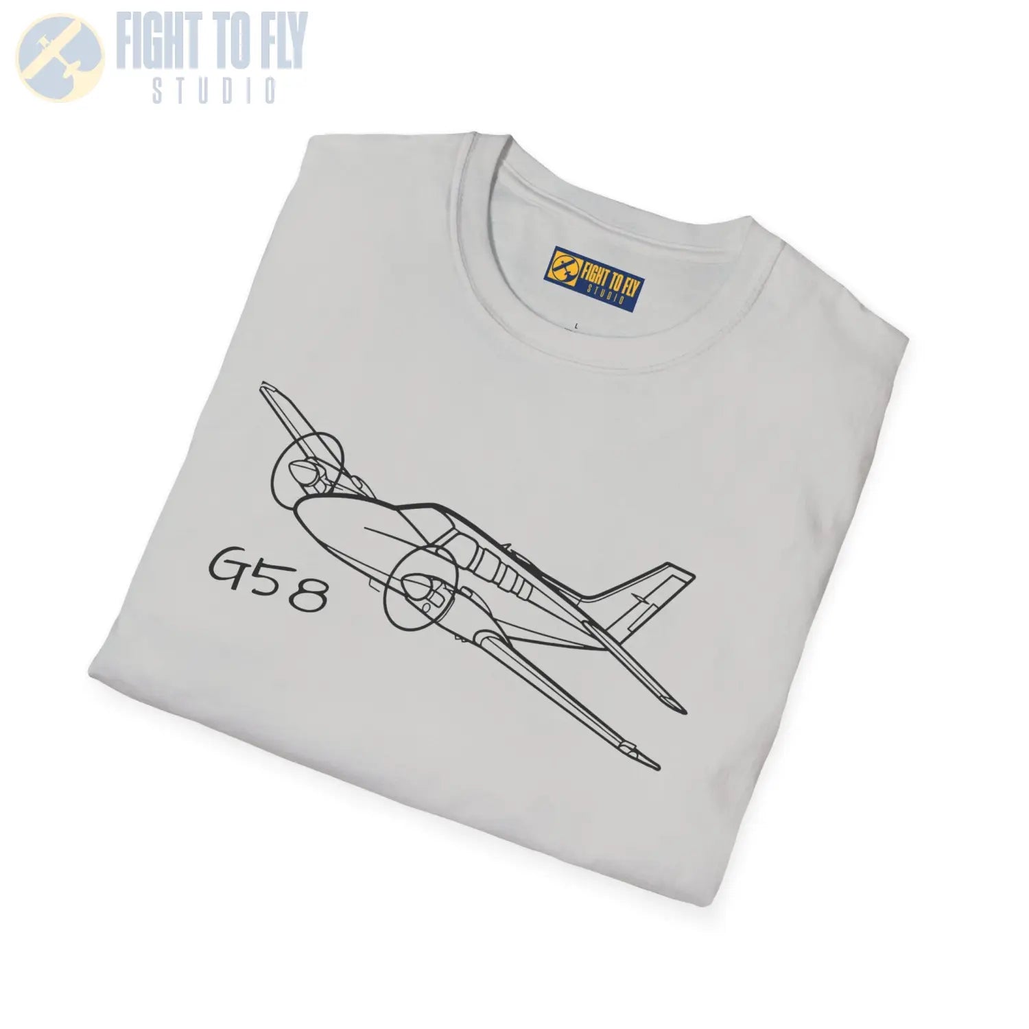 Beechcraft B58 Baron T-Shirt - Pilot gifts - WWII warbird t-shirt