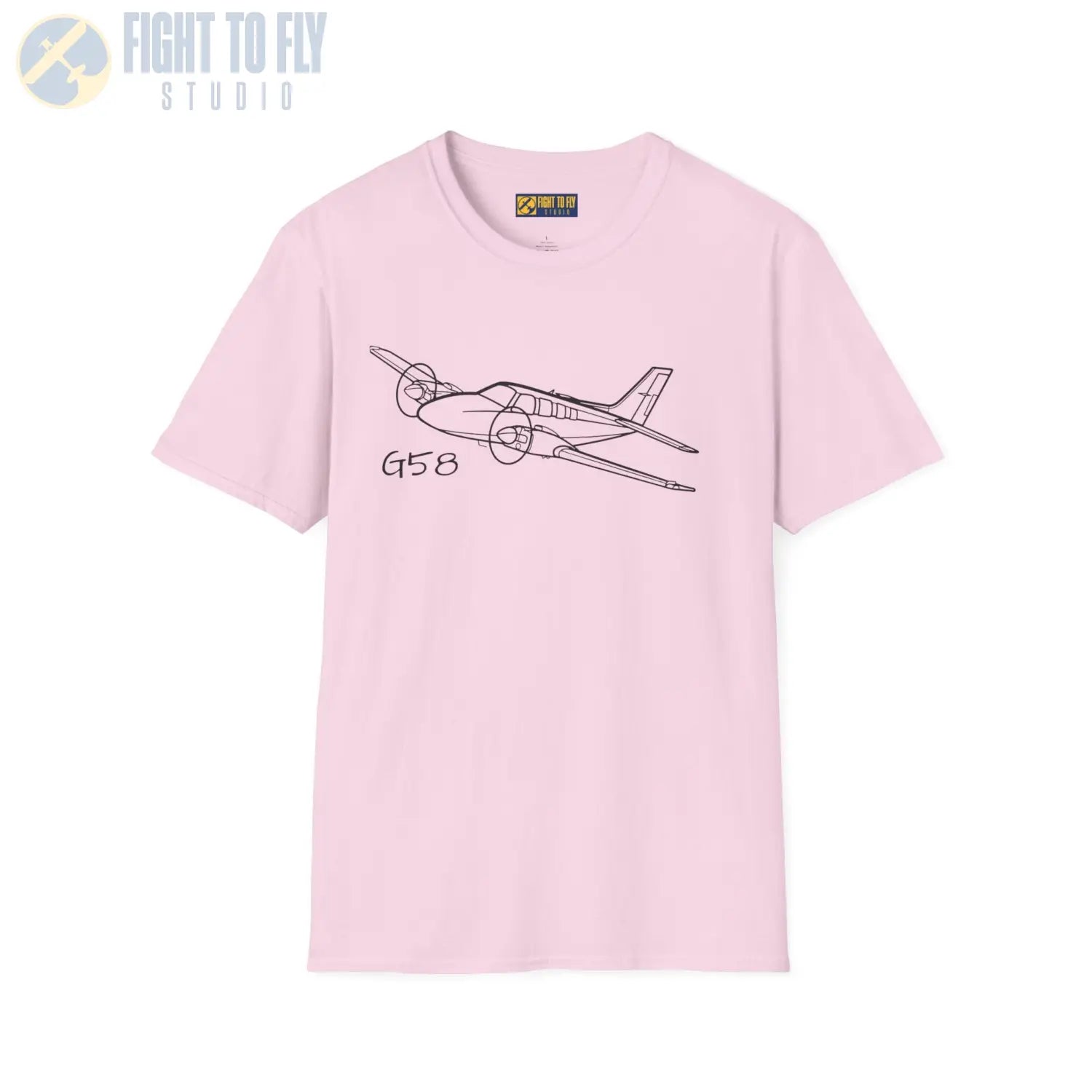 Beechcraft B58 Baron T-Shirt - Pilot gifts - WWII warbird t-shirt