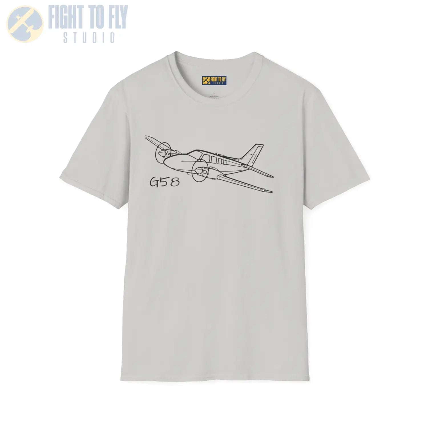 Beechcraft B58 Baron T-Shirt - Pilot gifts - WWII warbird t-shirt