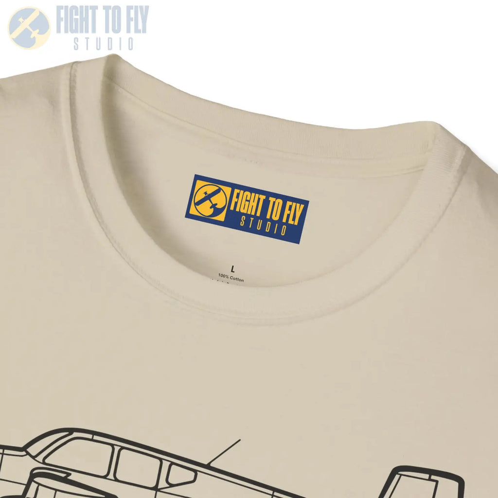 Beechcraft F35 Bonanza T-Shirt - Pilot gifts - WWII warbird t-shirt