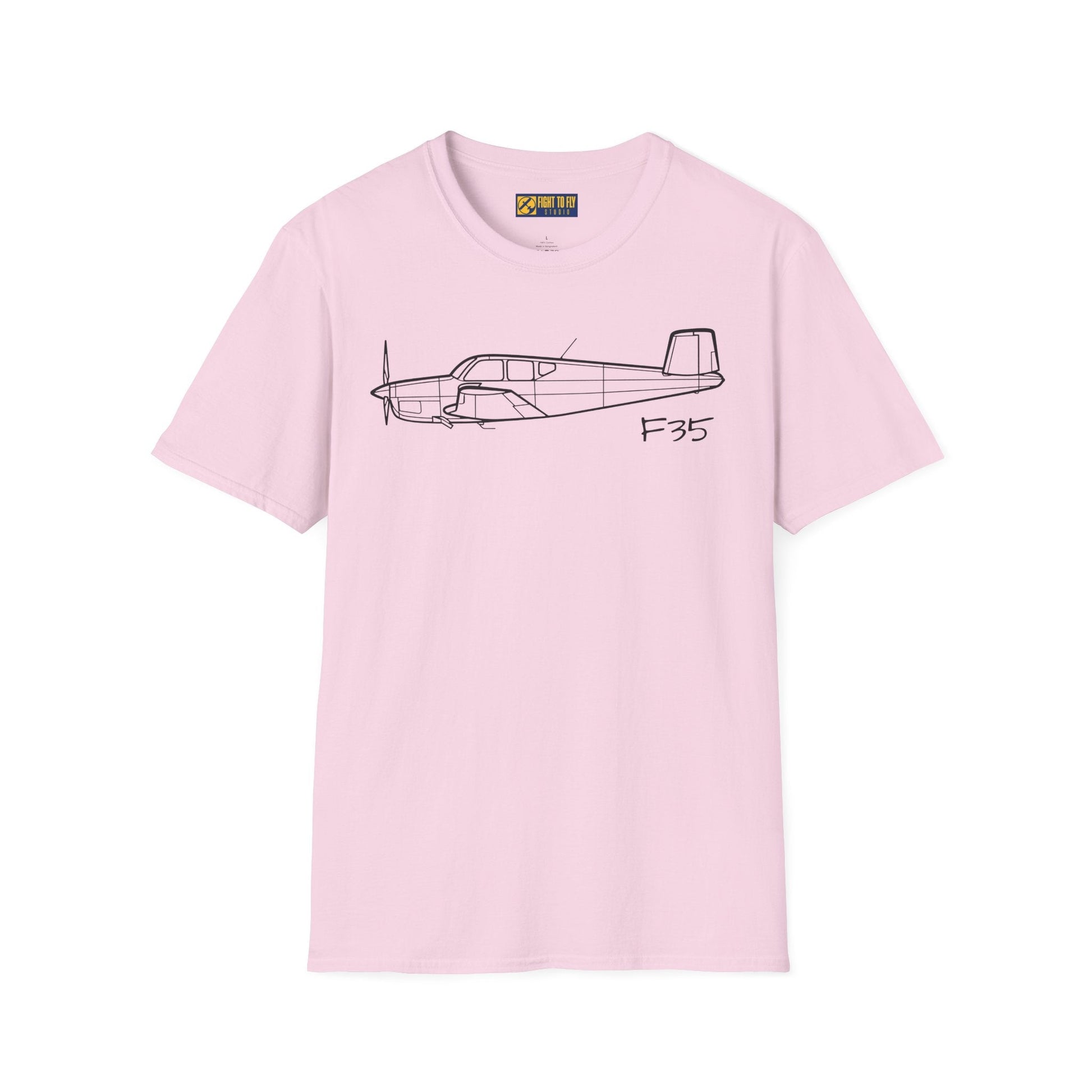 Beechcraft F35 Bonanza T-Shirt – Classic V-Tail Flying Tee - Gifts for pilots - Aviation apparel