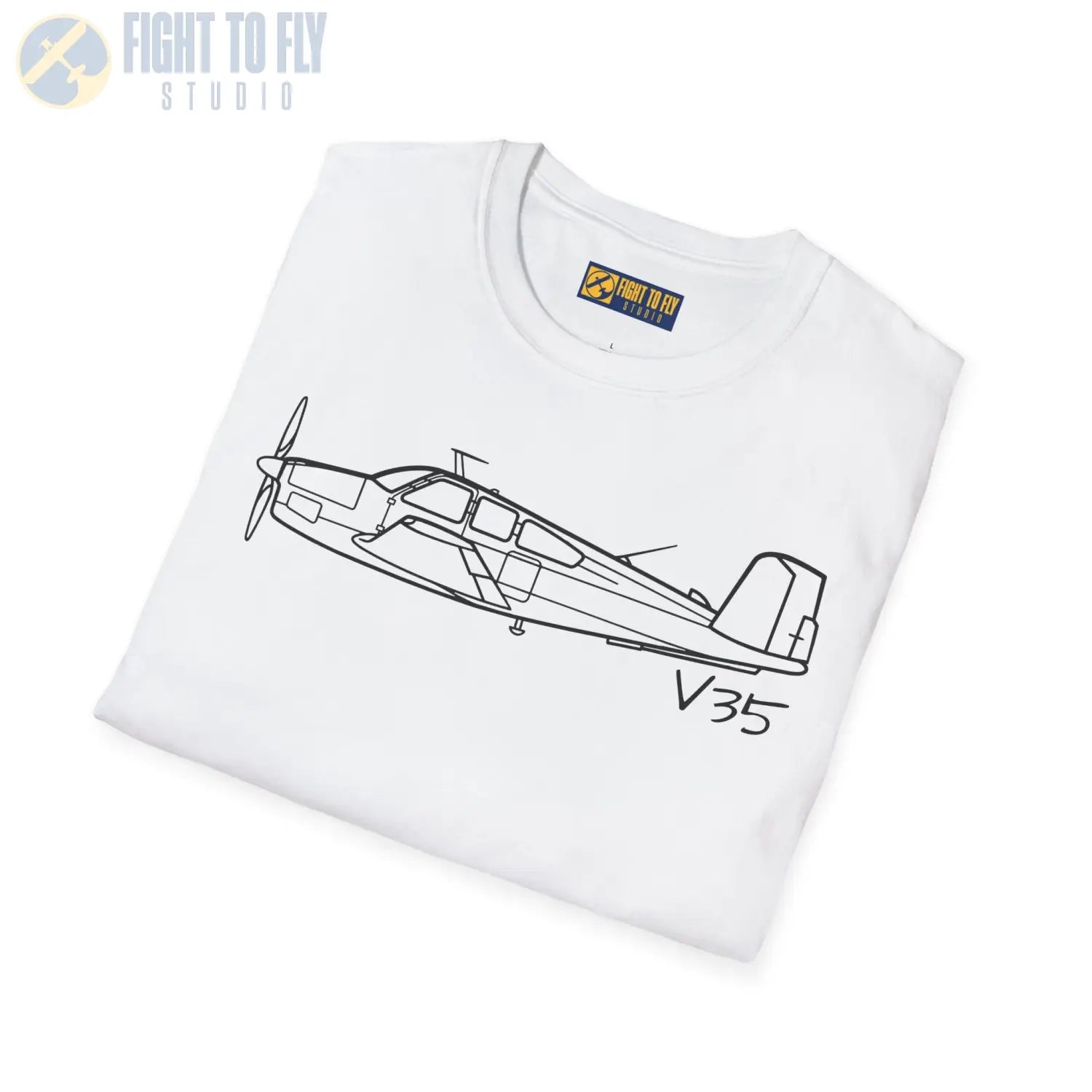Beechcraft V35 Bonanza T-Shirt - Pilot gifts - WWII warbird t-shirt