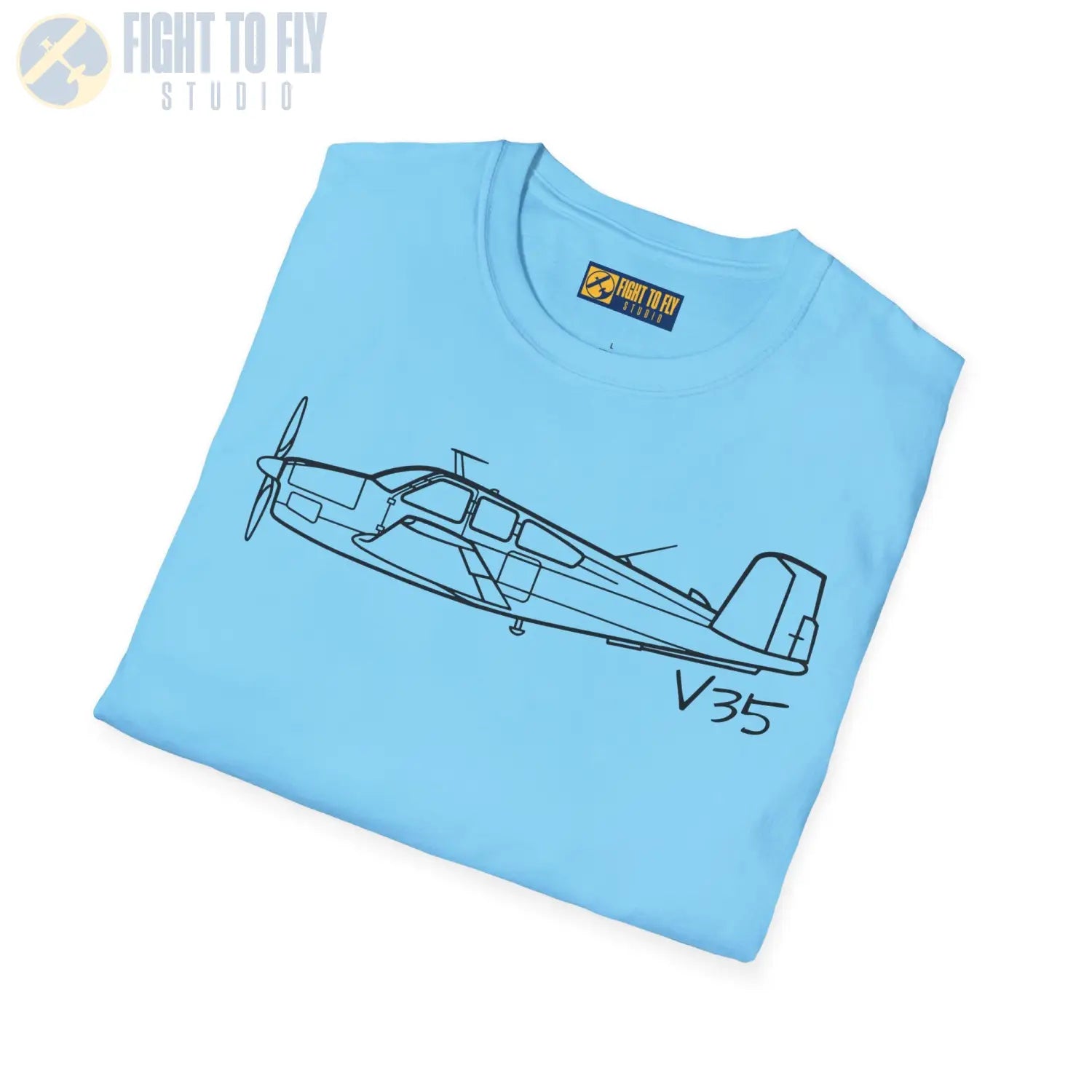 Beechcraft V35 Bonanza T-Shirt - Pilot gifts - WWII warbird t-shirt