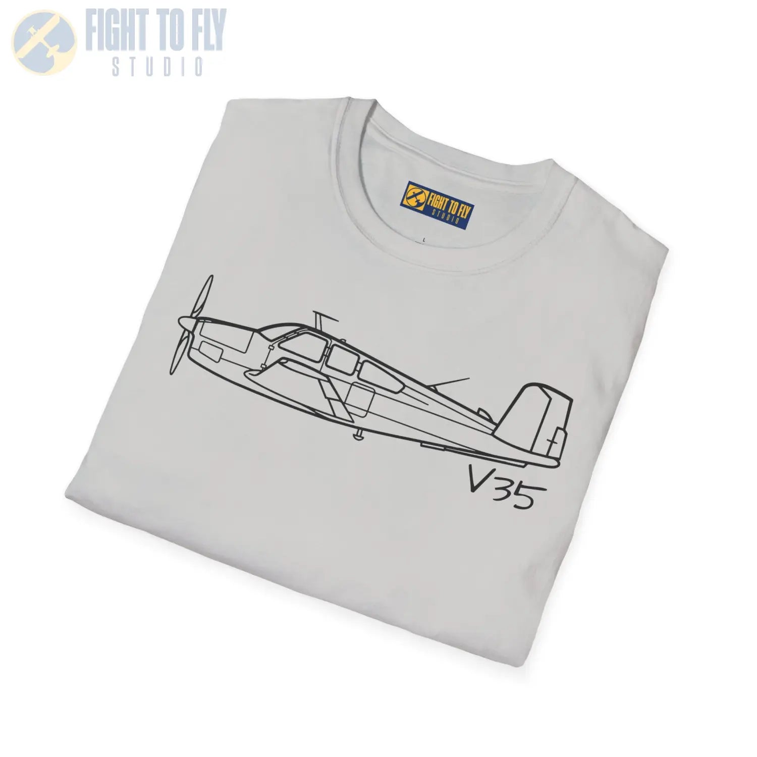 Beechcraft V35 Bonanza T-Shirt - Pilot gifts - WWII warbird t-shirt