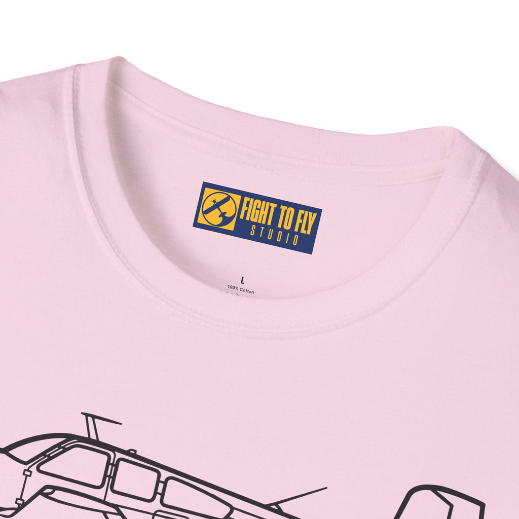 Beechcraft V35 Bonanza T-Shirt – V-Tail Aviation Legend Tee - Gifts for pilots - apparel