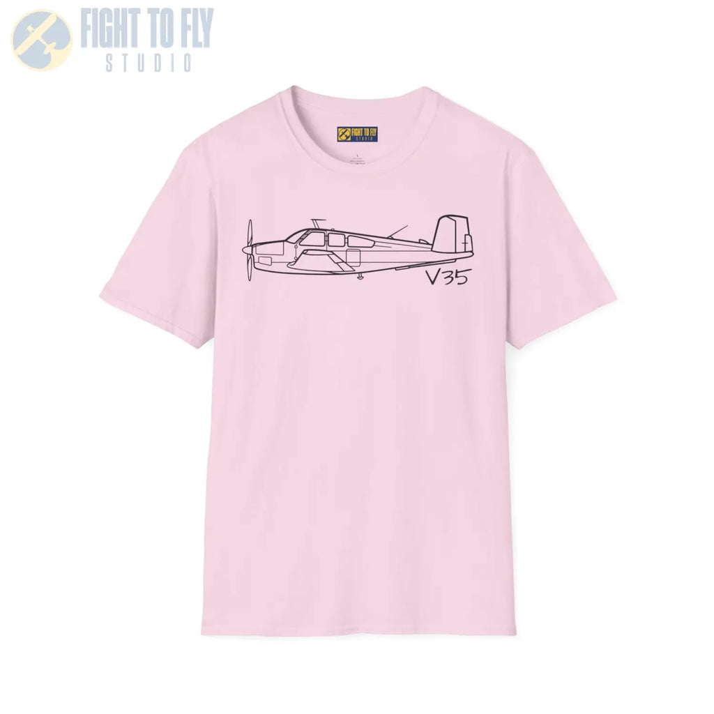 Beechcraft V35 Bonanza T-Shirt - Pilot gifts - WWII warbird t-shirt