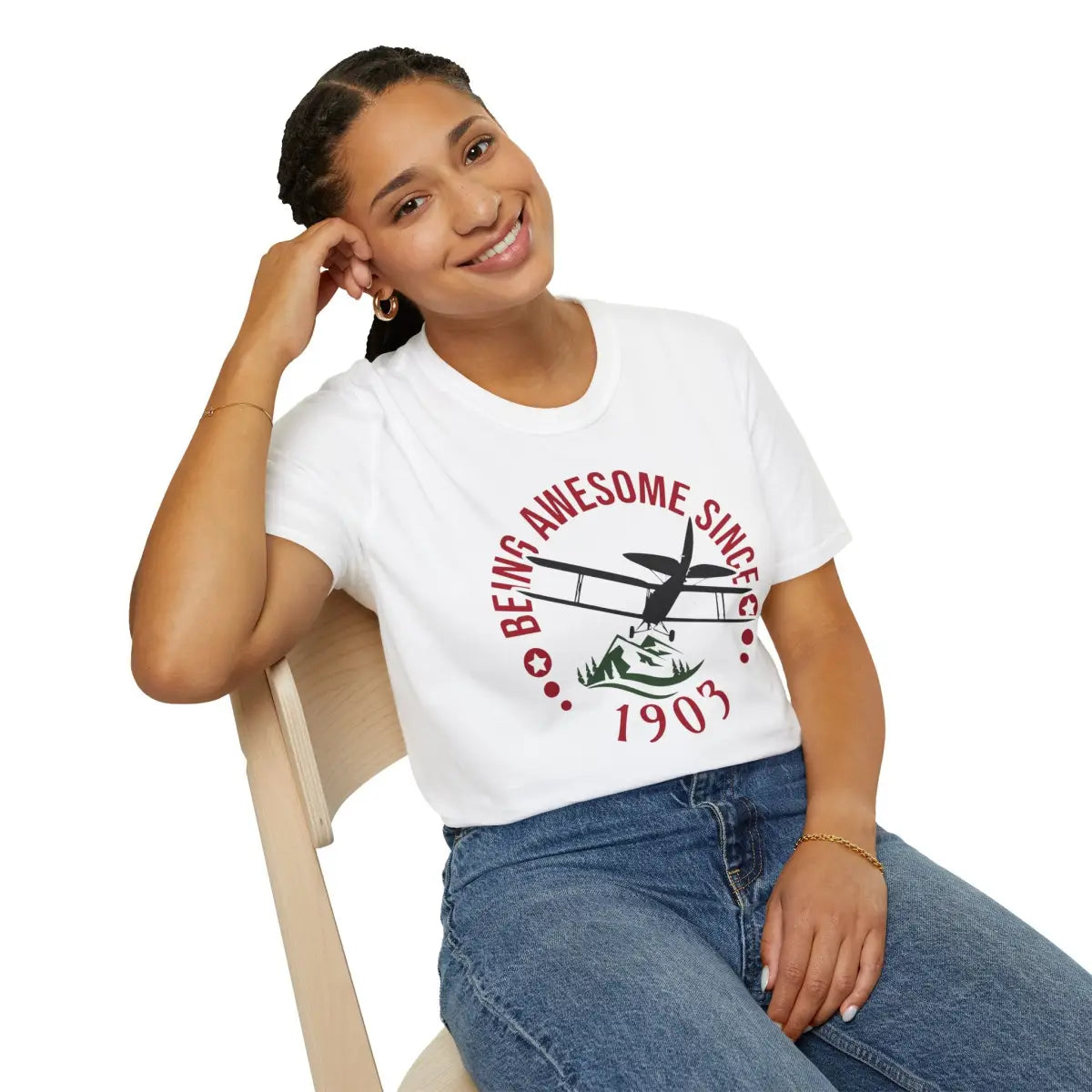 Being Awesome Since 1903 - T-Shirt - Gifts for pilots - Aviation apparel