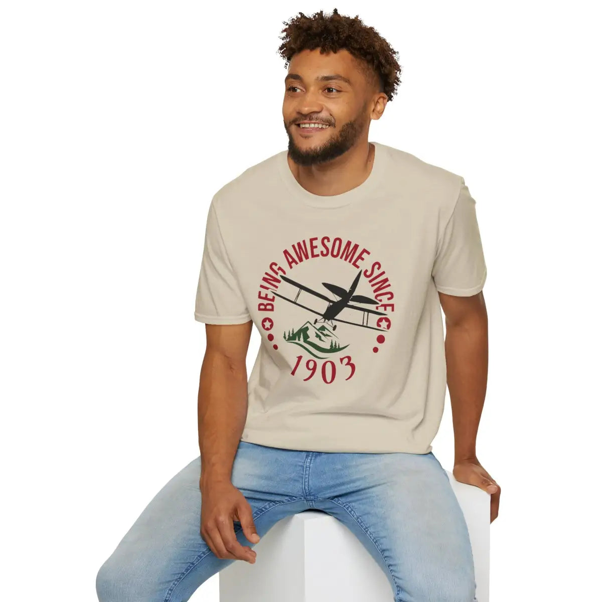 Being Awesome Since 1903 - T-Shirt - Pilot gifts - WWII warbird t-shirt