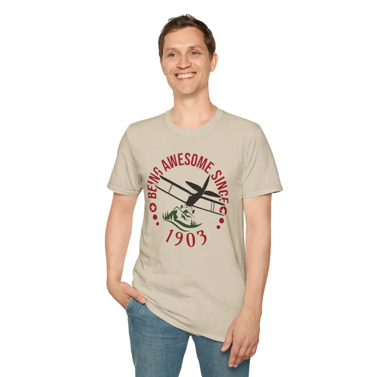 Being Awesome Since 1903 - T-Shirt - Pilot gifts - WWII warbird t-shirt