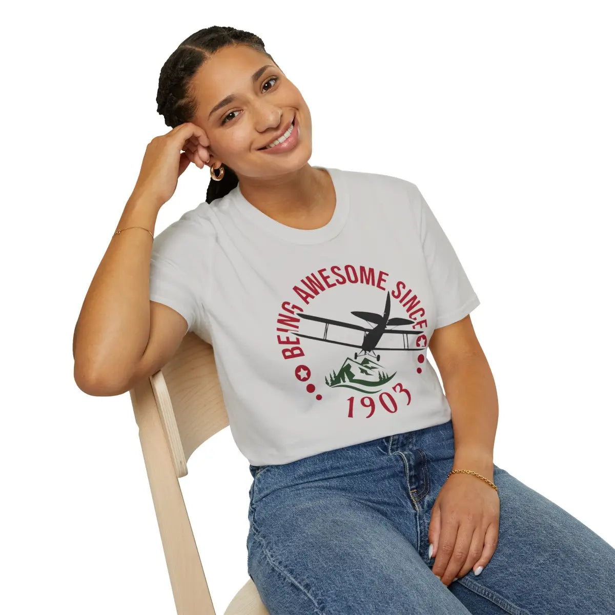 Being Awesome Since 1903 - T-Shirt - Gifts for pilots - Aviation apparel