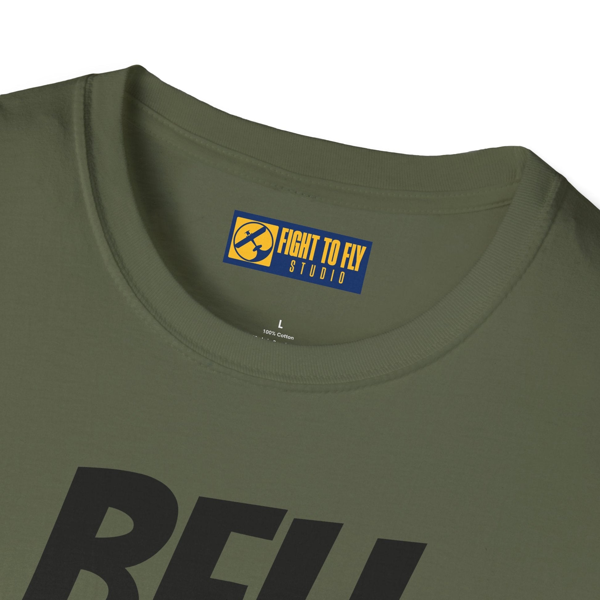 Bell 47 Side Profile T-Shirt – Classic Bubble Canopy Helicopter Tee - Gifts for pilots - Aviation apparel