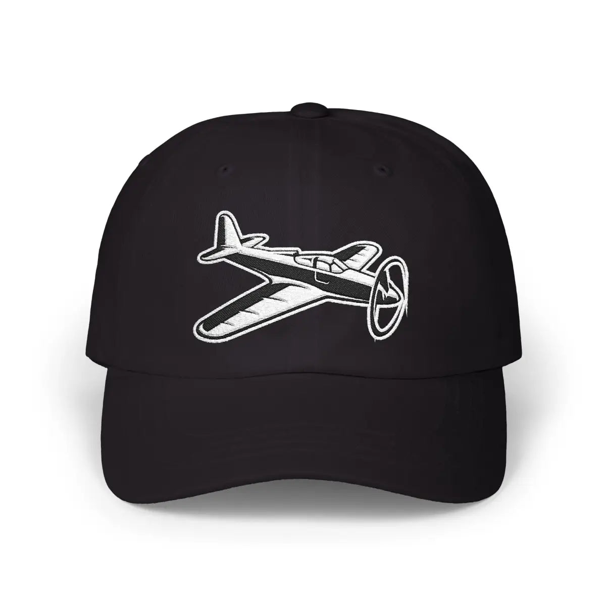 Bell P-39 Airacobra BW - Hats - Pilot gifts - WWII warbird t-shirt