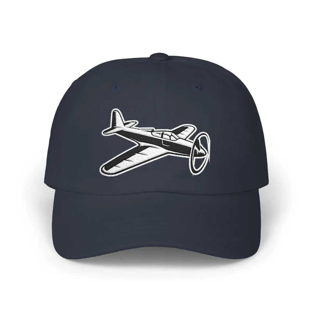 Bell P-39 Airacobra BW - Hats - Pilot gifts - WWII warbird t-shirt