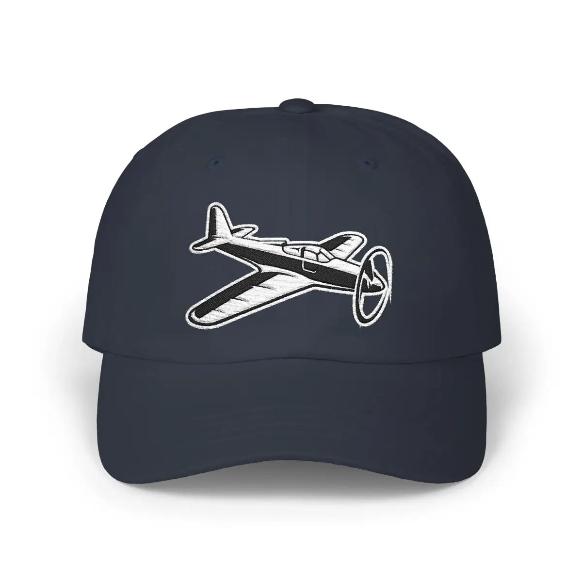 Bell P-39 Airacobra BW - Hats - Pilot gifts - WWII warbird t-shirt