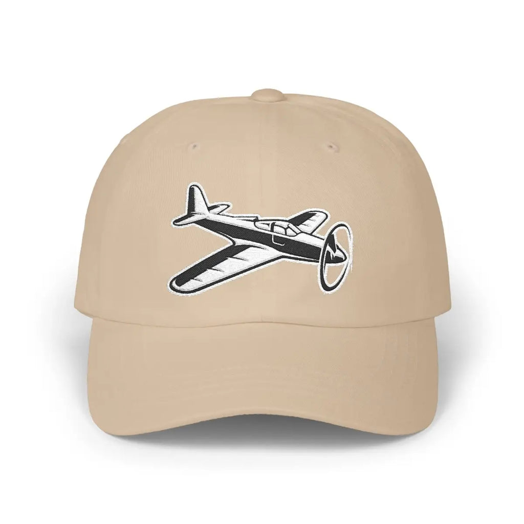 Bell P-39 Airacobra BW - Hats - Pilot gifts - WWII warbird t-shirt