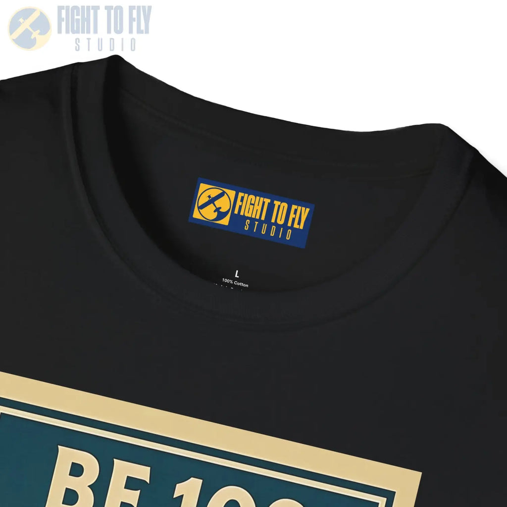 Messerschmitt Bf 109 Premium Full Graphic T-Shirt - Pilot gifts - WWII warbird t-shirt