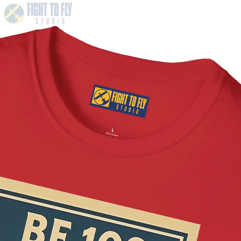 Messerschmitt Bf 109 Premium Full Graphic T-Shirt - Pilot gifts - WWII warbird t-shirt