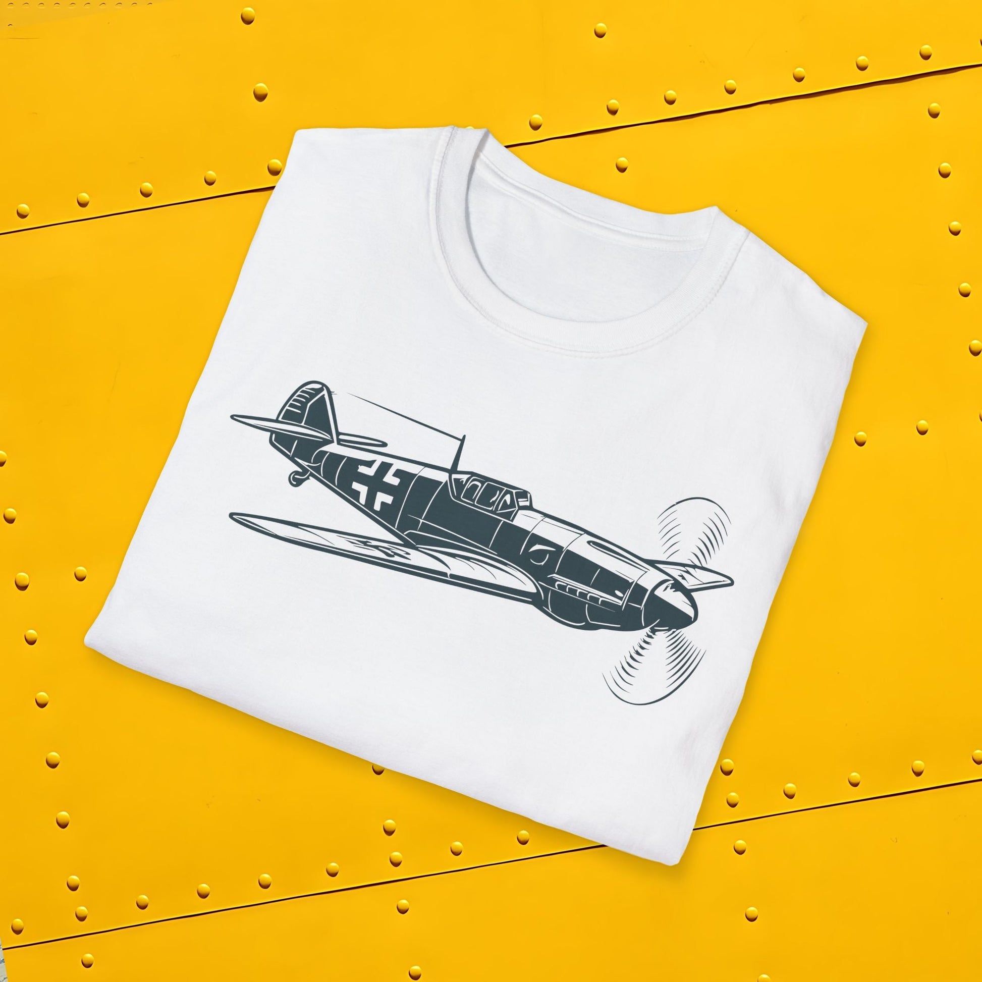 Bf 109 Premium T-Shirt – Messerschmitt WWII German Fighter Tee - Pilot gifts - warbird t-shirt