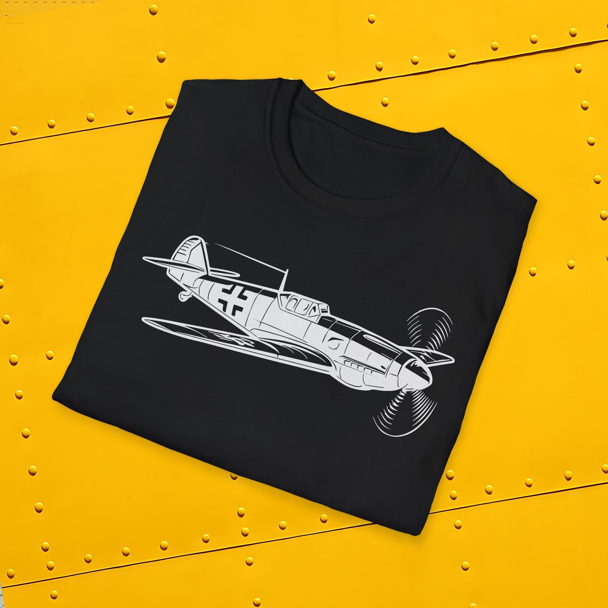 Bf 109 Premium T-Shirt – Messerschmitt WWII German Fighter Tee - Pilot gifts - warbird t-shirt