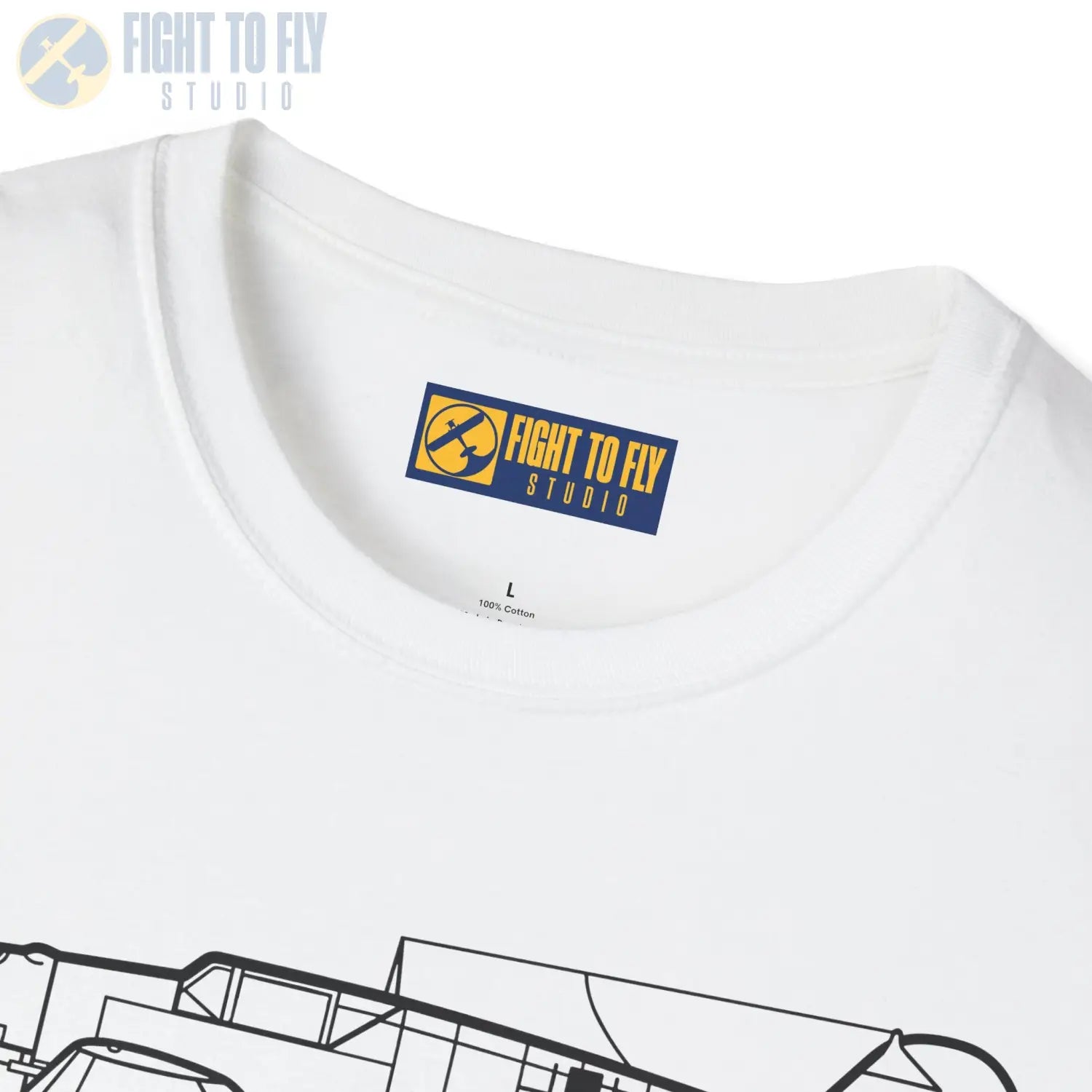 BF 109E T-Shirt - Pilot gifts - WWII warbird t-shirt