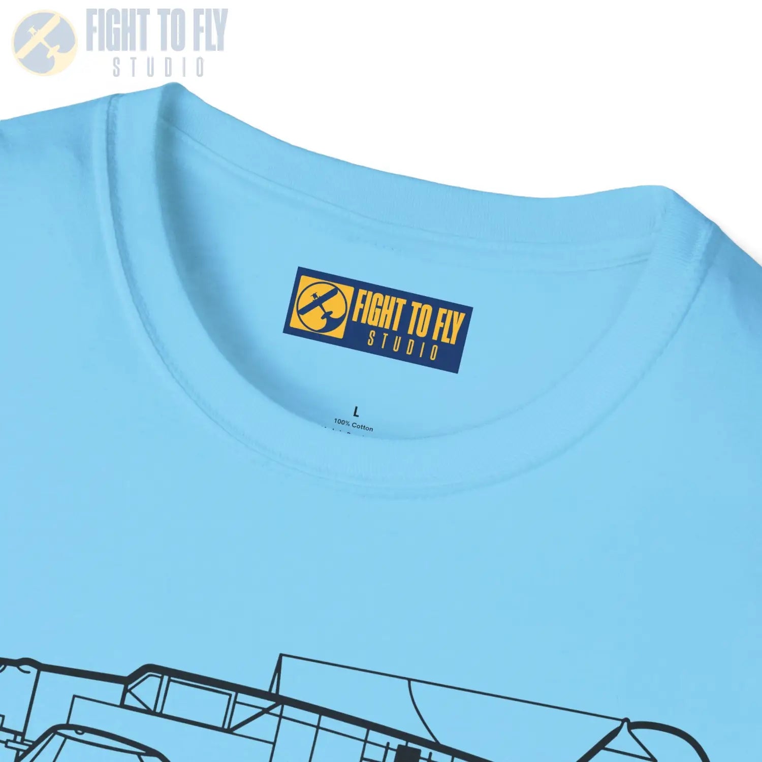 BF 109E T-Shirt - Pilot gifts - WWII warbird t-shirt