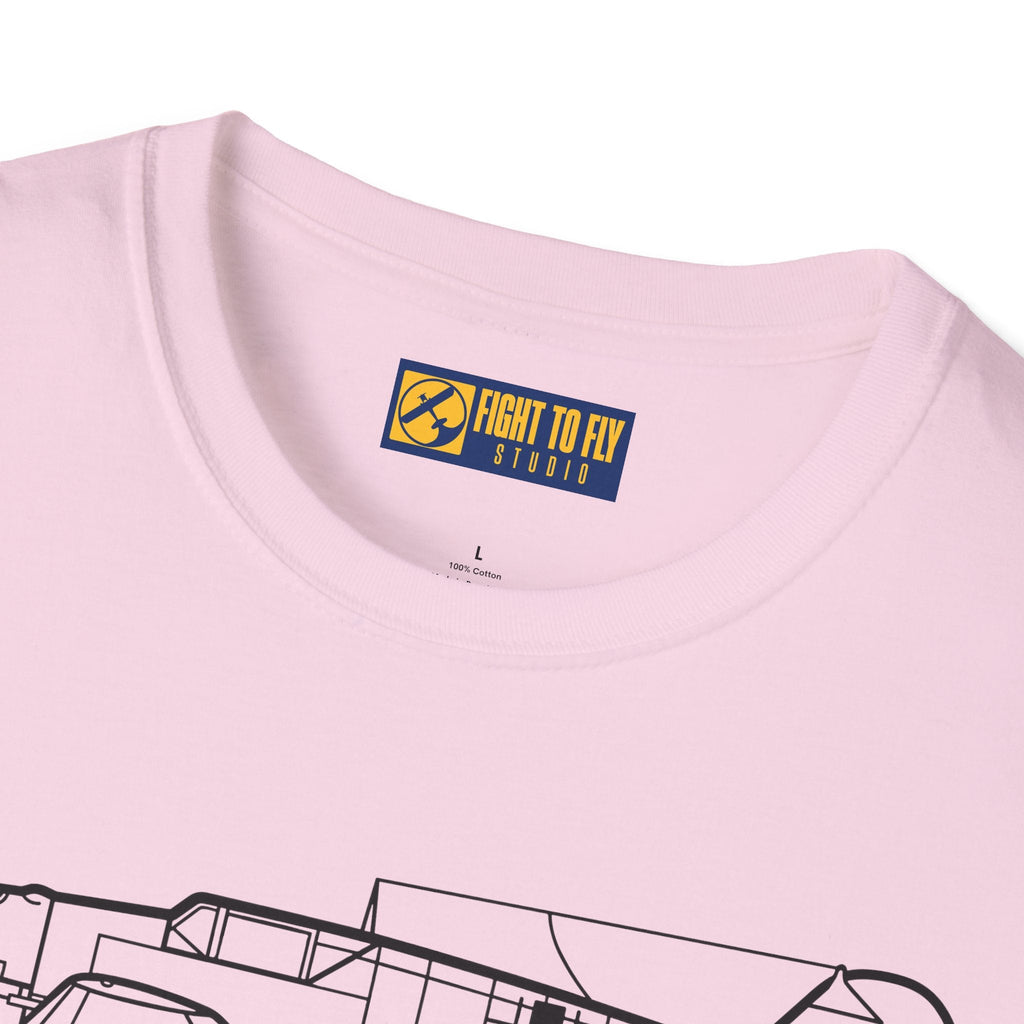 BF 109E T-Shirt – Bf WWII Fighter Aircraft Aviation Tee - Gifts for pilots - apparel